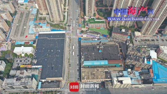 华南海鲜市场航拍图。  本文图片 封面新闻